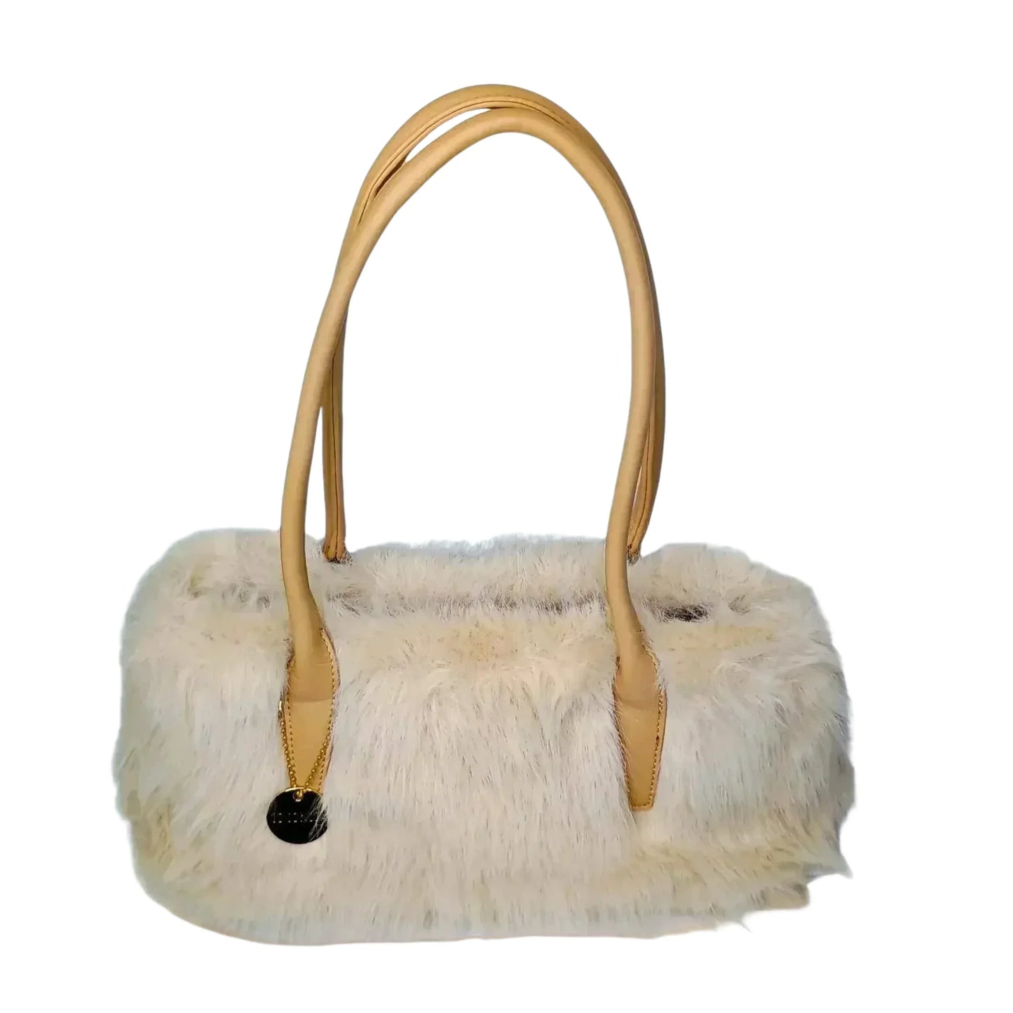 Fur Leather Handbag - MS-7158