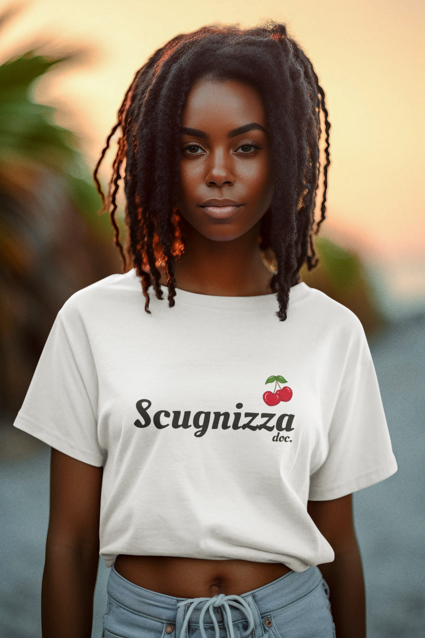 Crop top da donna Scugnizza