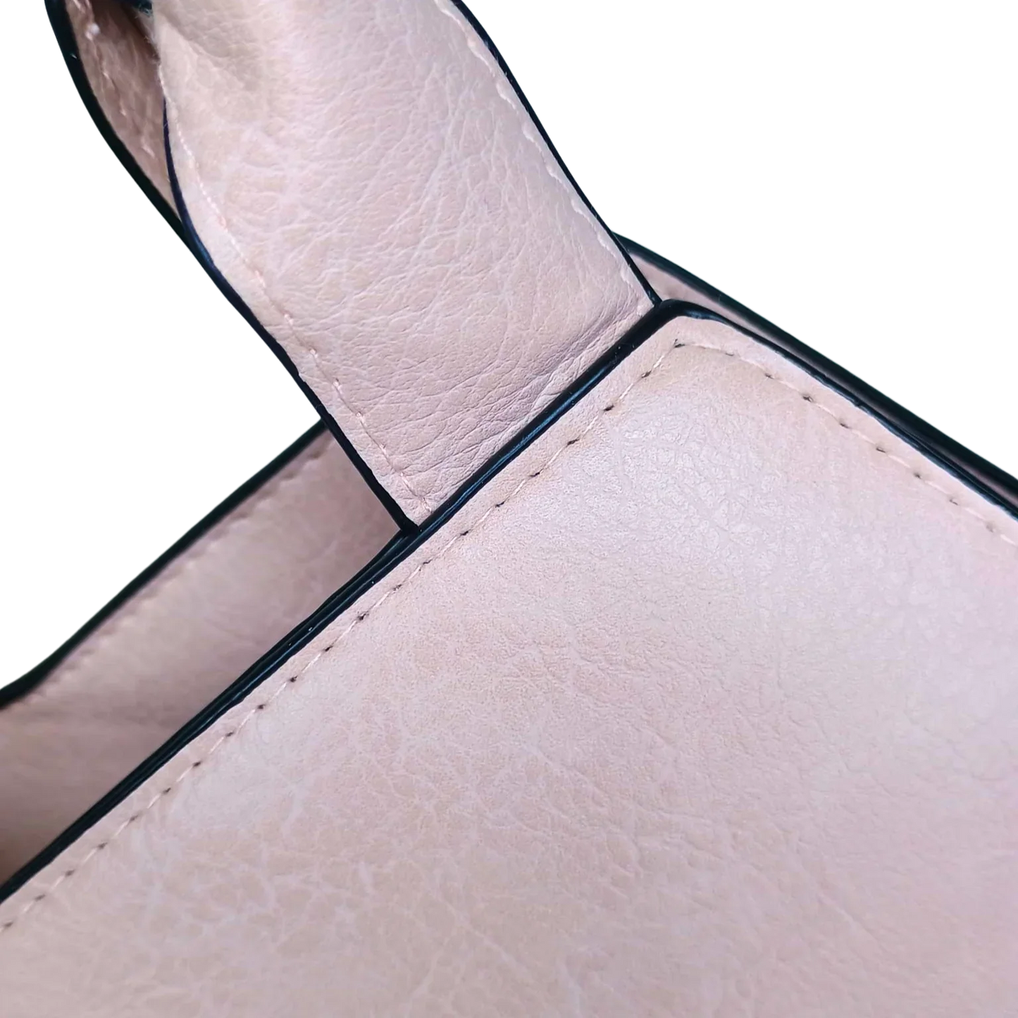 Faux Leather Tote Bag - MS-0625