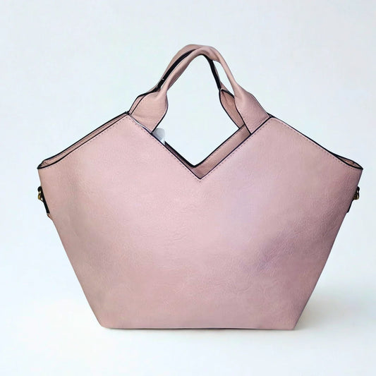 Faux Leather Tote Bag - MS-0625
