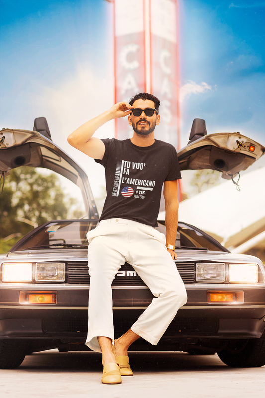 TU VUO' FA L'AMERICANO  t-shirt UNISEX