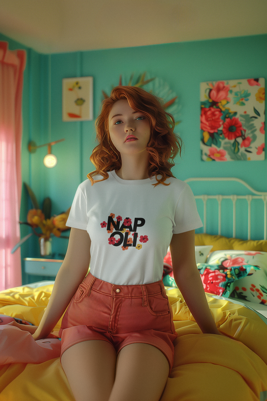 Crop top da donna Napoli