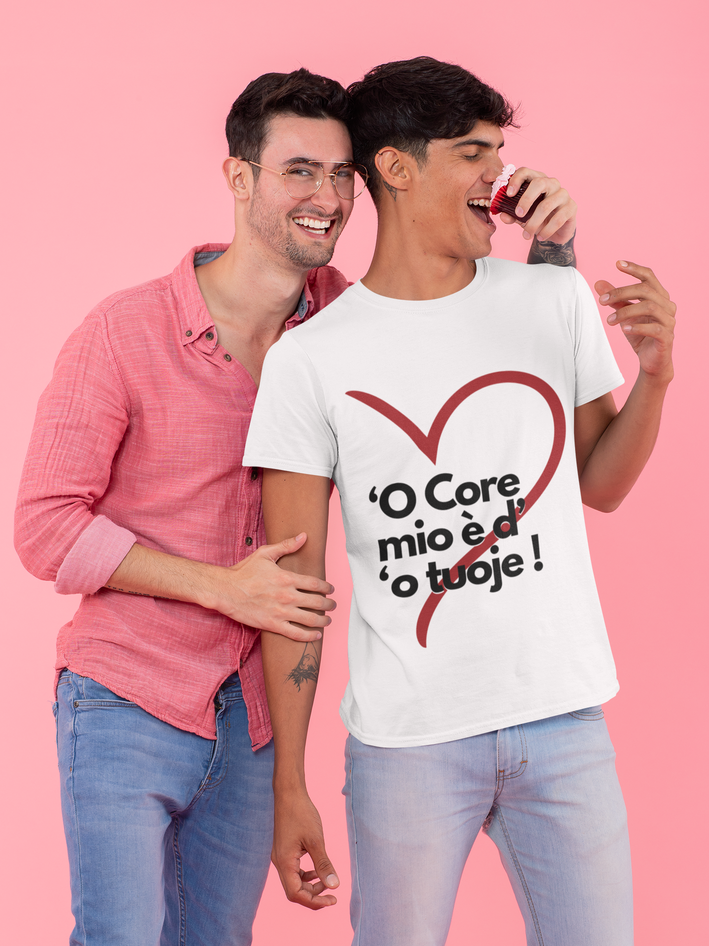 IL MIO CUORE E' TUO  T-SHIRT UNISEX